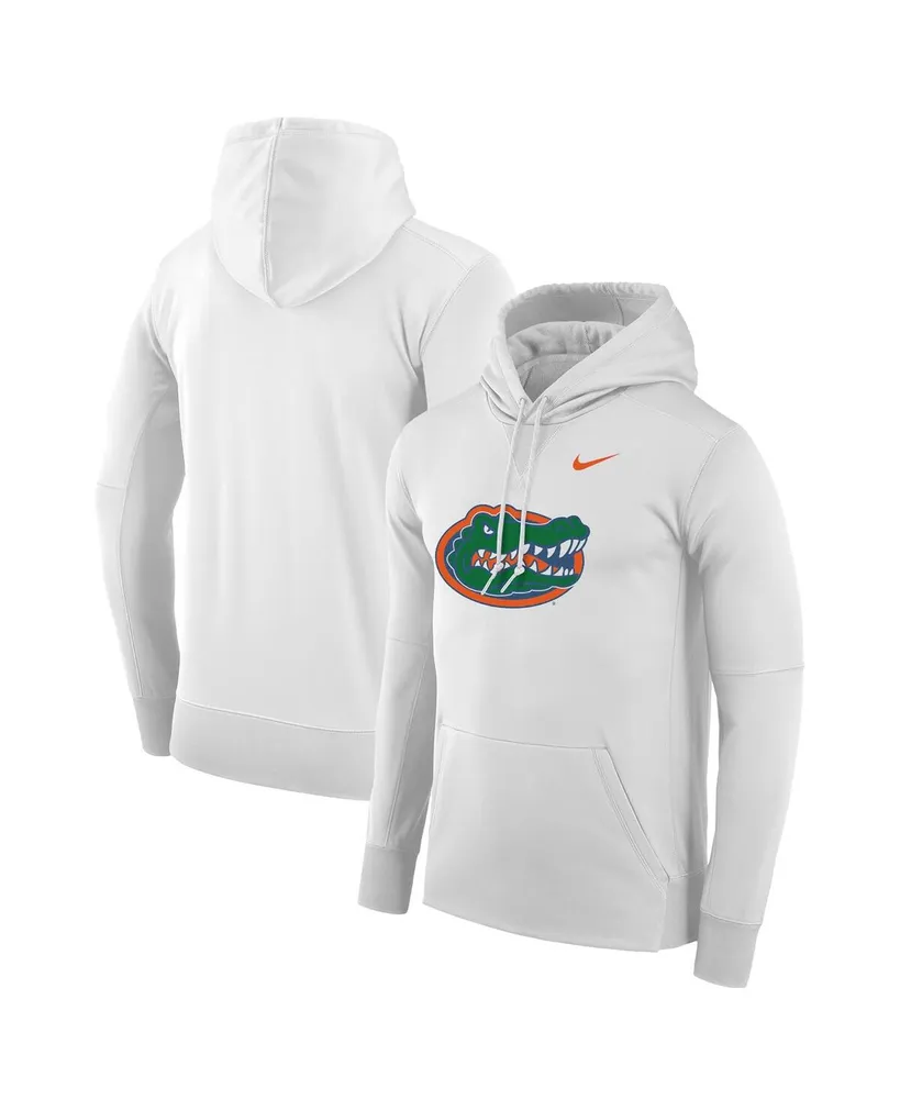 Men's Nike White Florida Gators Performance Pullover Hoodie