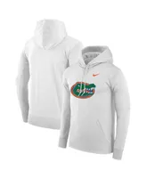 Men's Nike White Florida Gators Performance Pullover Hoodie