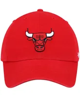 Men's '47 Brand Red Chicago Bulls Franchise Fitted Hat
