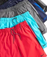 Nike Men's Contend Water-Repellent Colorblocked 9" Swim Trunks