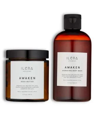 Ilera Apothecary Awaken Body Butter and Body Wash Bundle