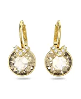 Swarovski Crystal Round Cut Bella V Drop Earrings