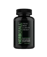 Herberall - Improve Memory & Concentration, Focus Brain Support Supplement + All