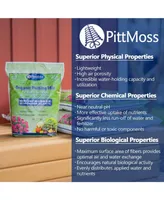 Pitt Moss PittMoss Plentiful Peat-Free Potting Mix For Gardening, 10 Quart Bag