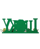 Glitzhome 15.75" L St. Patrick's Lucky Wooden Table Decor