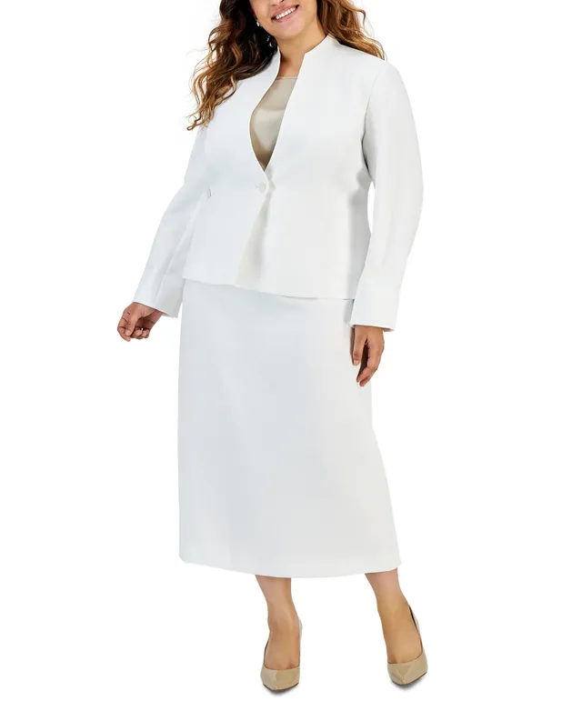 Le Suit 2-pc. Knee Length Skirt Suit