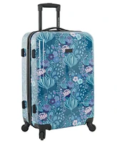 Bella Caronia 3 Piece Rolling Hardside Luggage Set with 4 Wheel Spinners