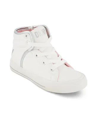 Dkny Big Girls Fashion Athletic High Top Sneakers