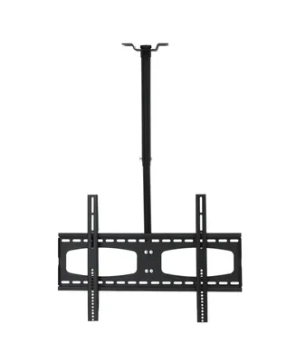 MegaMounts 37-70 Inch Tilting And Rotating Adjustable Height Ceiling Television Mount for Led, Lcd, and Plasma Screens