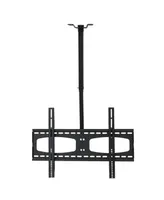 MegaMounts 37-70 Inch Tilting And Rotating Adjustable Height Ceiling Television Mount for Led, Lcd, and Plasma Screens