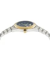 Versace Men's Swiss V-Code Two Tone Bracelet Watch 42mm