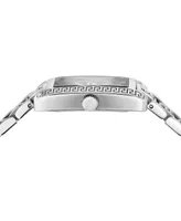 Versace Women's Swiss Tonneau Stainless Steel Bracelet Watch 23x33mm