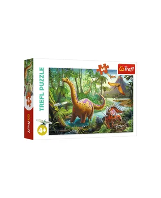 Trefl Preschool 60 Piece Puzzle- Dinosaur Migration or Trefl