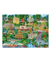 Trefl Wood Craft 1000 Piece Wooden Puzzle - France - Famous Places