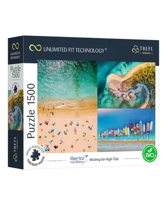 Trefl Prime 1500 Piece Puzzle- Aerial Mindblow Waiting For High Tide