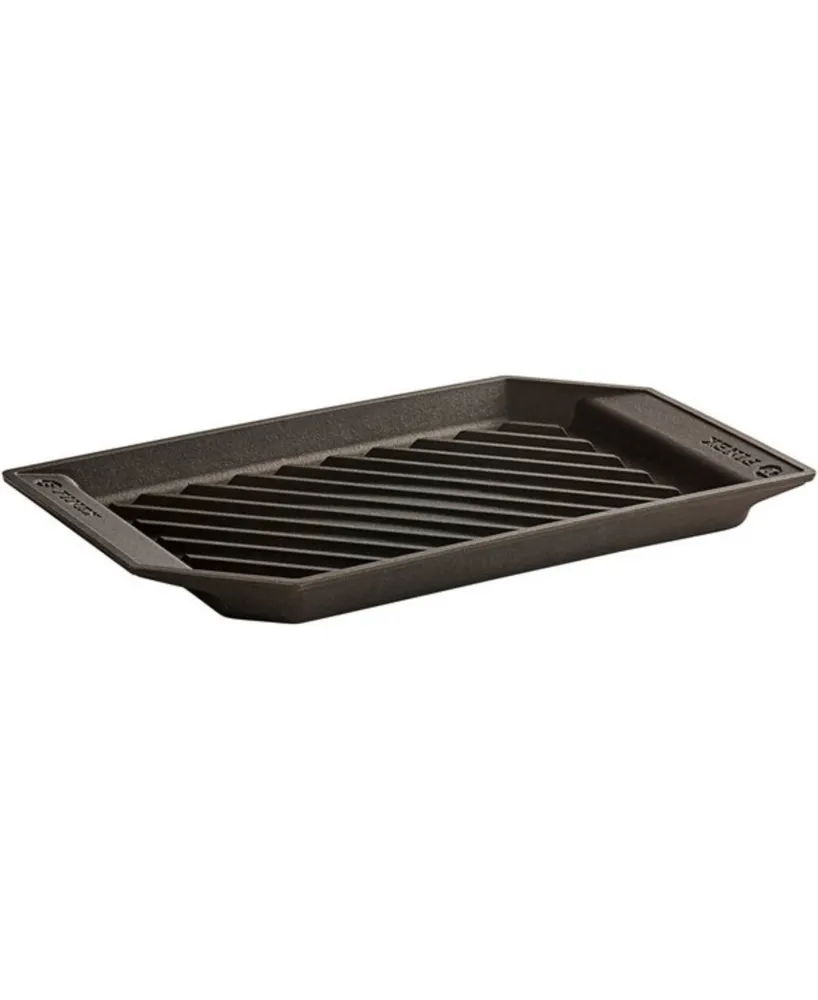Lodge Cast Iron Finex 15.5" Lean Grill Pan Cookware