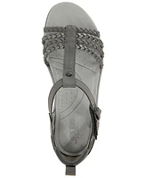 Jbu Women's Prague T-Strap Sport Sandals