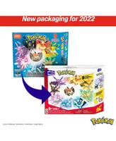 Mega Construx Pokemon Every Eevee Evolution Toy Building Set - Multi