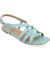 Journee Collection Women's Alorra Flat Sandals