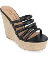 Journee Collection Women's Cynthie Platform Wedge Sandals