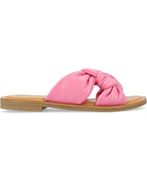 Journee Collection Women's Kianna Woven Flat Sandals