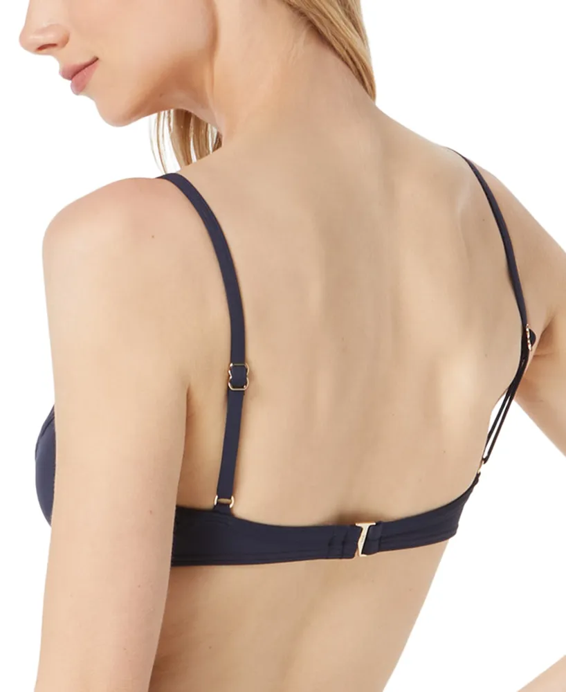 Michael Kors Women's Solid Underwire Bikini Top