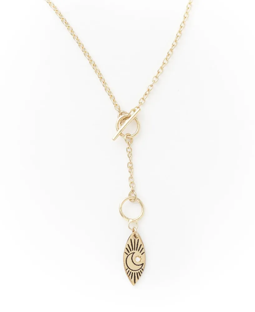 Matr Boomie Gold-Tone Moon Necklace