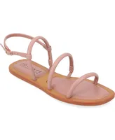 Journee Collection Women's Karrio Multi-Strap Sandals