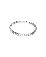 Swarovski Crystal Round Cut Matrix Tennis Bracelet
