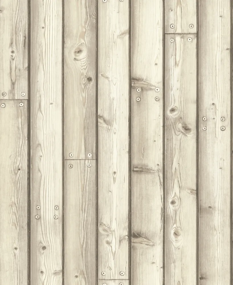 5004702 Haruki Sisal Driftwood by Schumacher Wallpaper