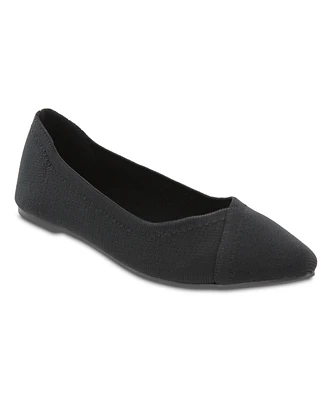 Mia Women's Elanna Knit Flats