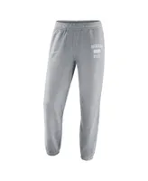 Men's Nike Heathered Gray Michigan State Spartans Saturday Fleece Pants