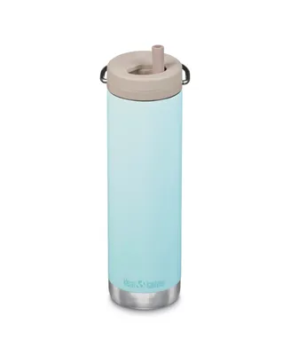 Stainless Steel Insulated TKWide Bottle w Twist Cap Straw 20 oz