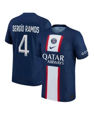 Men's Nike Sergio Ramos Blue Paris Saint-Germain 2022/23 Home Authentic Player Jersey