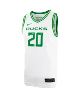 Men's and Women's Nike Sabrina Ionescu White Oregon Ducks Replica Basketball Jersey