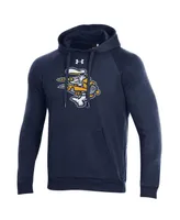 Men's Under Armour Navy Norwich Sea Unicorns All Day Pullover Hoodie