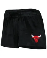 Women's Concepts Sport Black Chicago Bulls Intermission T-shirt and Shorts Sleep Set