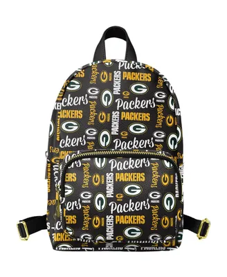 Youth Girls Foco Black Green Bay Packers Repeat Brooklyn Mini Backpack