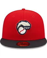 Men's New Era Red New Hampshire Fisher Cats Authentic Collection Team Alternate 59FIFTY Fitted Hat