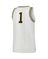 Men's Nike #1 White Villanova Wildcats Replica Basketball Jersey