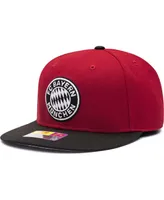 Men's Red, Black Bayern Munich America's Game Fitted Hat