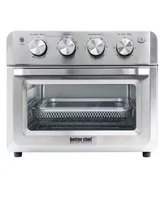 Better Chef Do-It-All 20 Liter Convection Air Fryer Toaster Broiler Oven in Silver