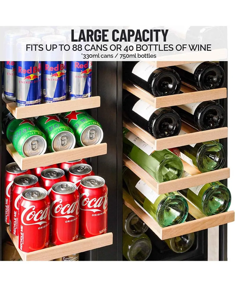 CavaPro Dual Zone Wine Cooler Refrigerator