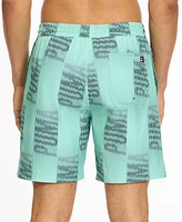 Puma Men's Printed 7" Swim Trunks