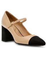 Anne Klein Women's Bleeker Block Heel Mary Jane Dress Pumps