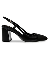 Anne Klein Women's Brooklyn Block Heel Slingback Dress Pumps