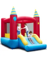 Costway Inflatable Bounce Castle Kids Jumping Bouncer Indoor Outdoor Blower Excluded