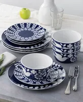 Noritake Bluefjord Set of 4 Salad Plates