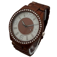 Olivia Pratt Sparkle and Matte Solid Colors Women Watch