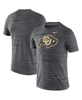 Men's Nike Black Colorado Buffaloes Big and Tall Velocity Performance T-shirt